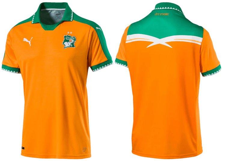 Ivory Coast home jersey