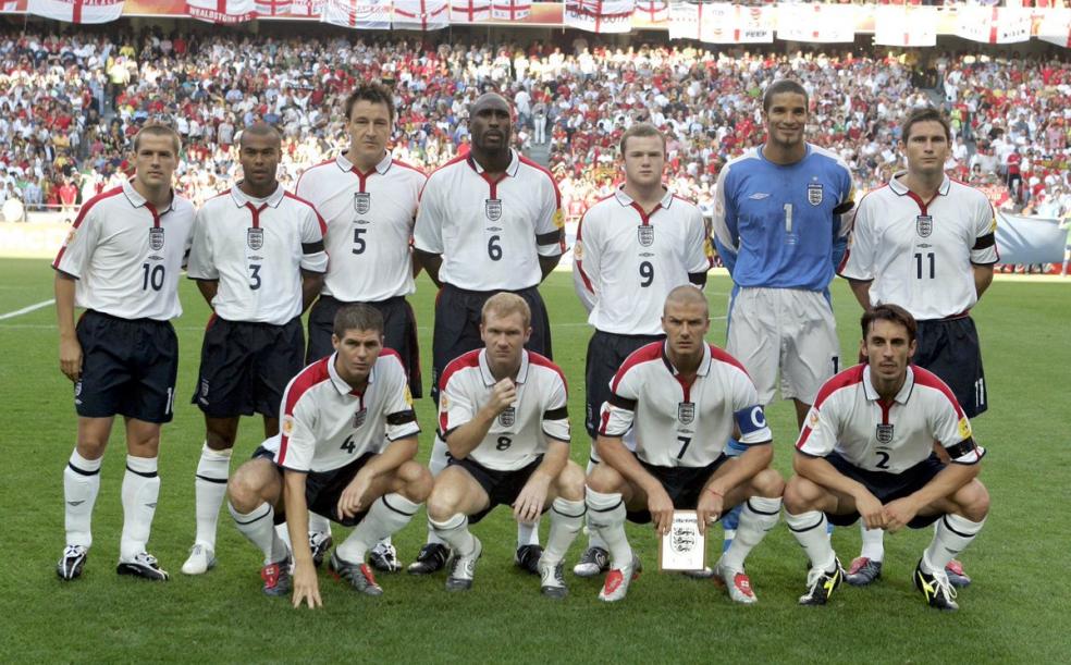 England's Euro 2004 squad