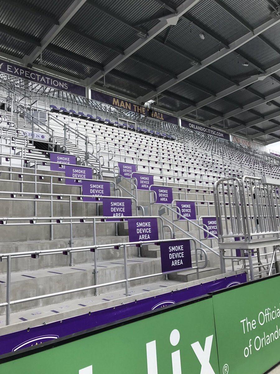 Orlando City's Supporters Wall