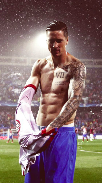Shirtless Soccer Players