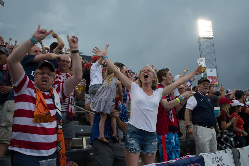 USMNT Fans After Pulisic Goal