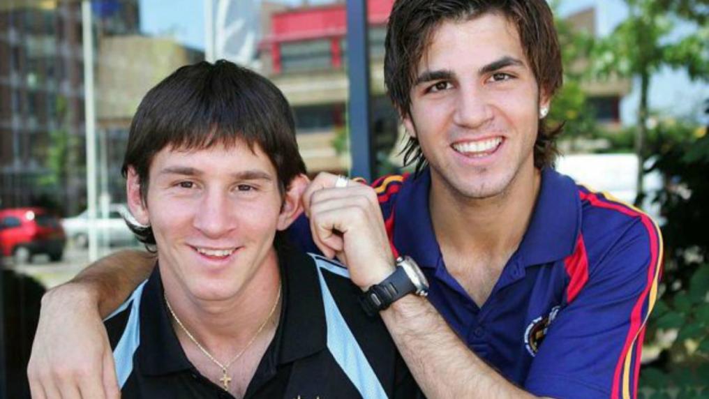 Messi Photos - Messi with Cesc Fàbregas