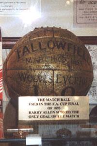 1983 FA Cup final match ball