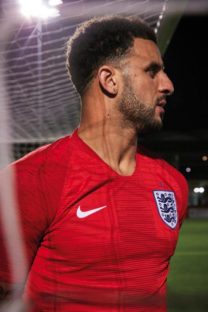 2018 England World Cup Kit - Kyle Walker, Away