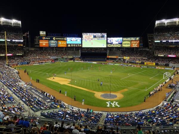 Worst Football Pitches, Yankee Stadium