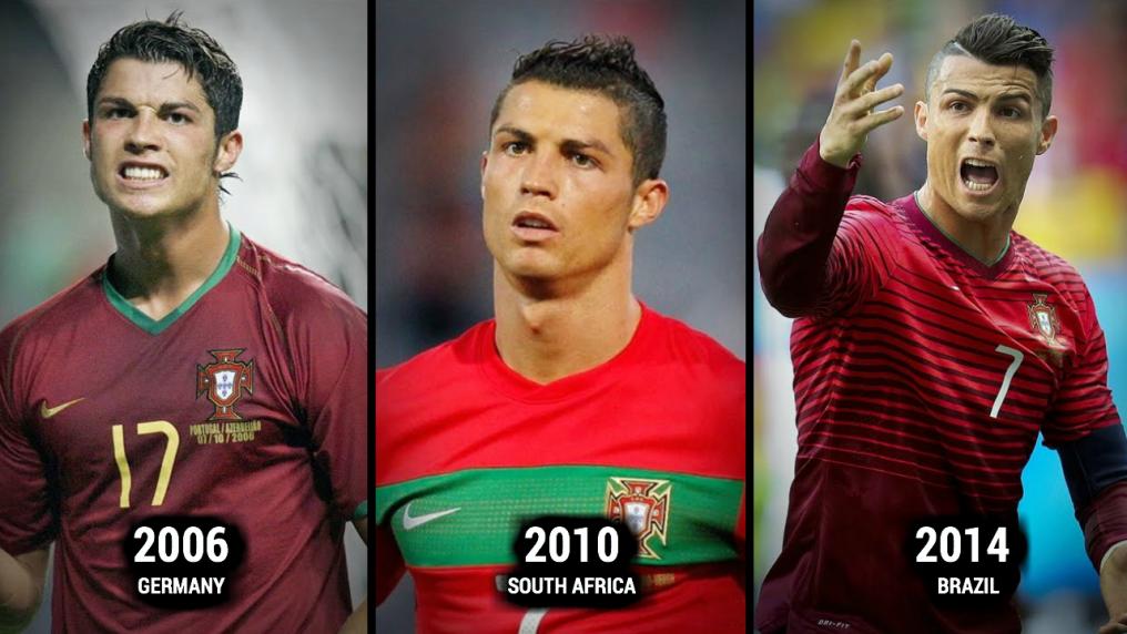 Cristiano Ronaldo World Cup Evolution 