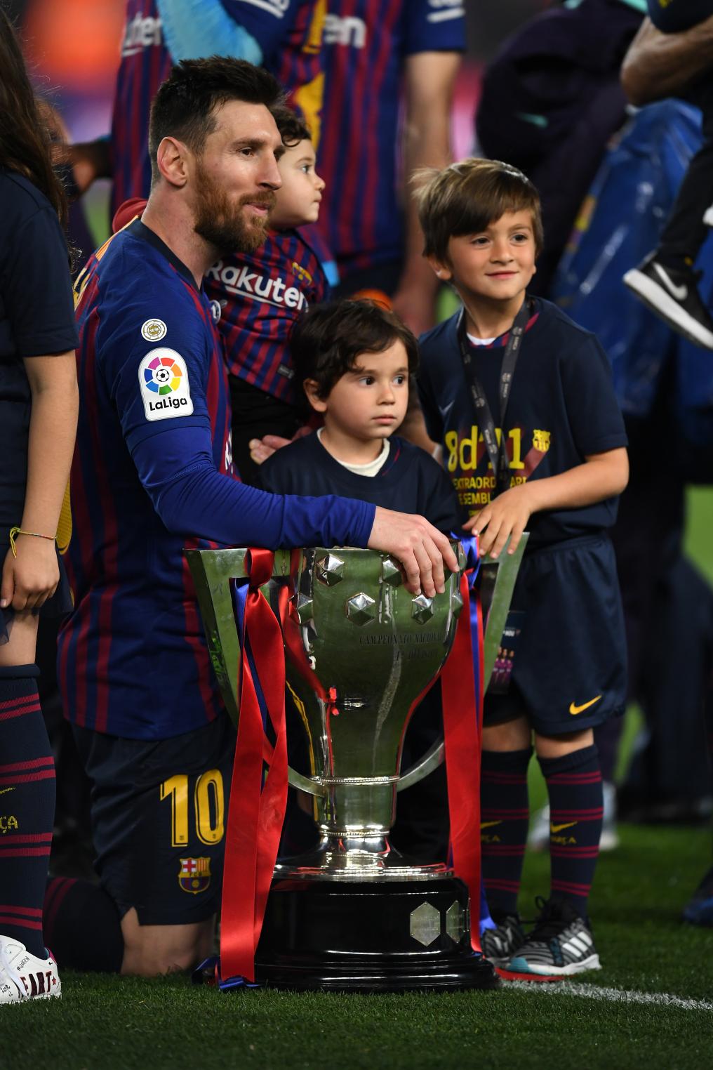 Messi And His Kids