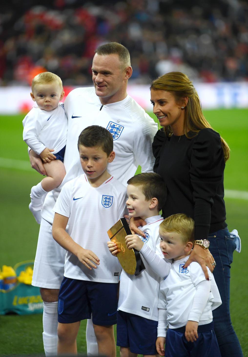 Wayne Rooney and Family