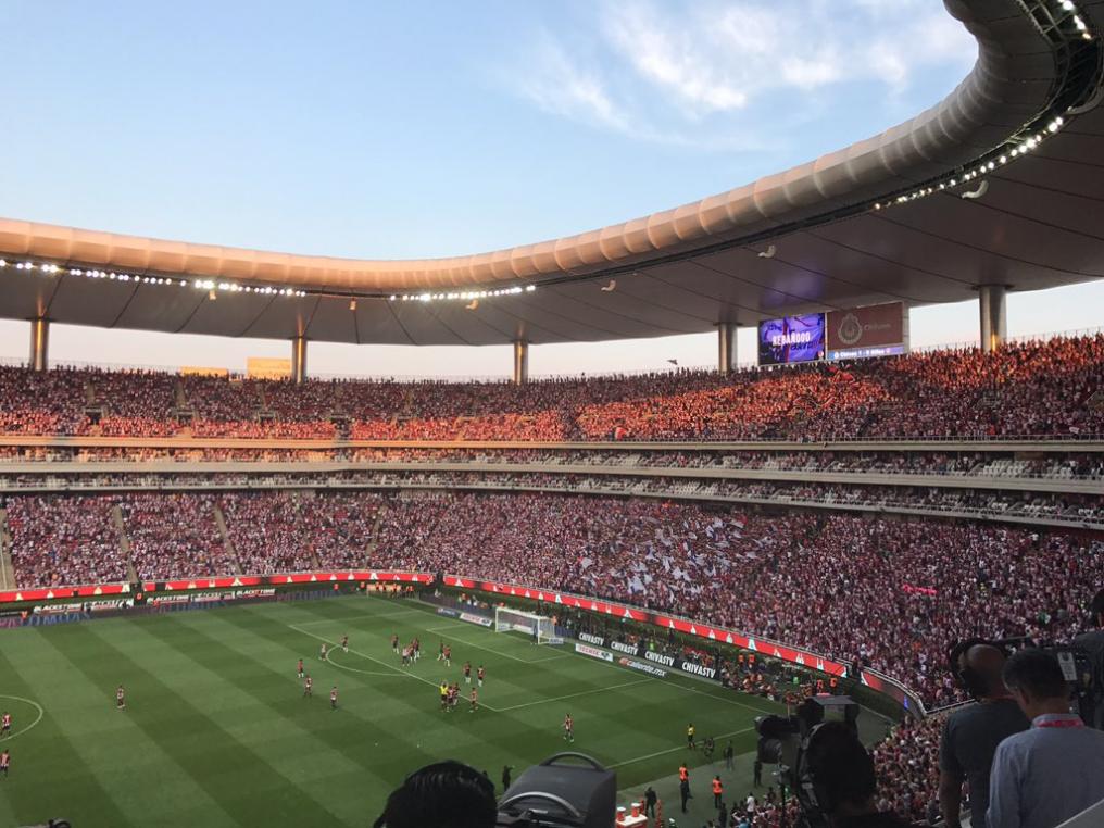 Estadio Chivas in action