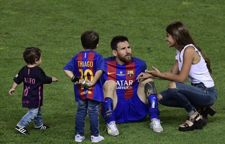 Footballer Family Photos