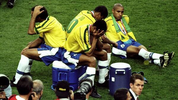 Sad World Cup photos - Brazil 1998