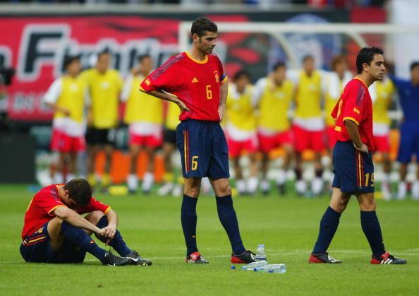 Sad World Cup photos - Spain