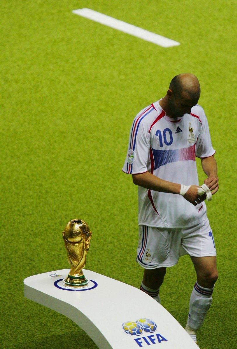 Sad World Cup photos - Zinedine Zidane