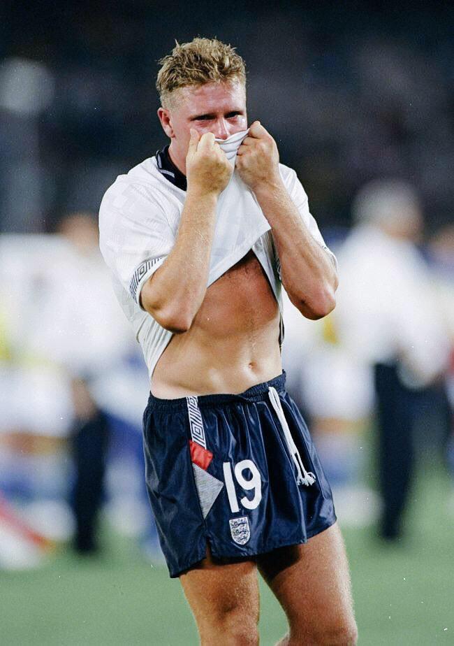 Sad World Cup photos - Paul Gascoigne