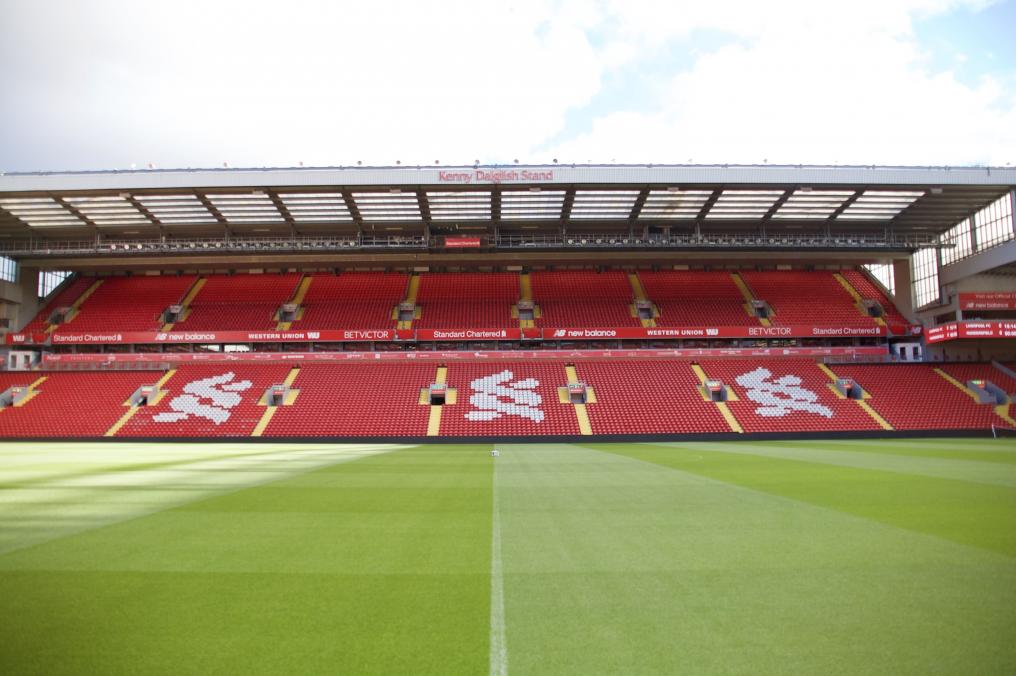 Pitch Side View: Kenny Dalglish Stand 