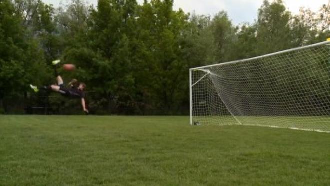 Bicycle Kick Soccer Skills Training Video