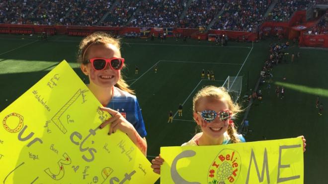 Letter To FIFA: 13-Year-Old Mic Beedy At A USWNT Match