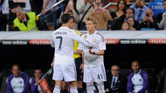 Martin Odegaard showed flashes of his brilliance once again.