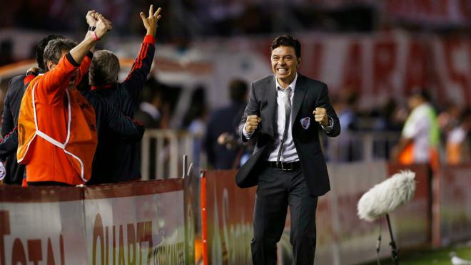 Marcelo Gallardo, manager of River Plate