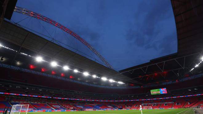 Wembley Stadium in London, England