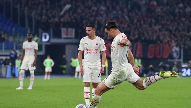 Zlatan Free Kick Vs Roma