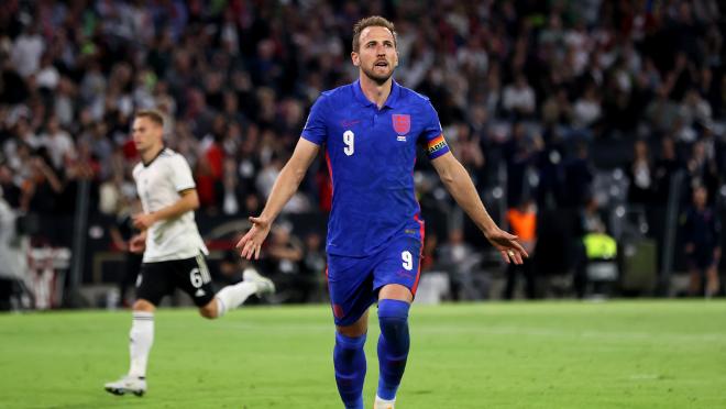 Harry Kane Converts England Penalty vs Germany