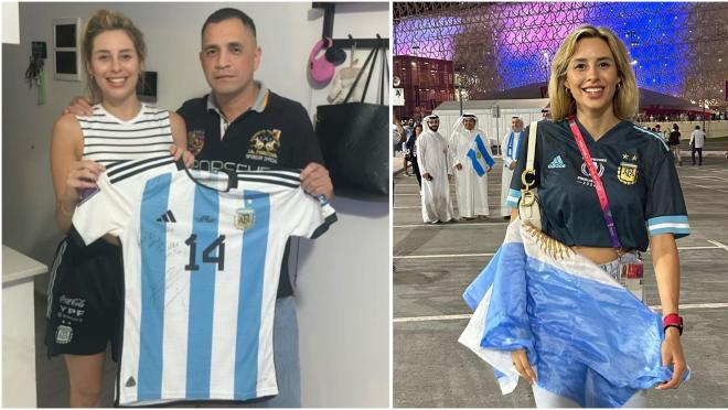 Exequiel Palacio's ex wife sells jersey worn in World Cup final