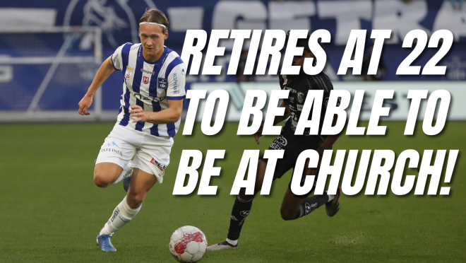 Soccer player retires to devote life to church