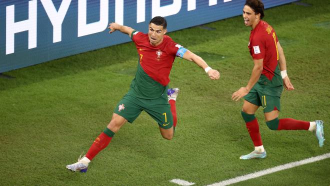 Ronaldo first to score at 5 World Cups