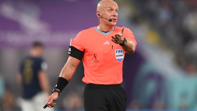 Szymon Marciniak, árbitro de la final del Mundial