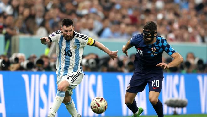 Lionel Messi assist vs Croatia