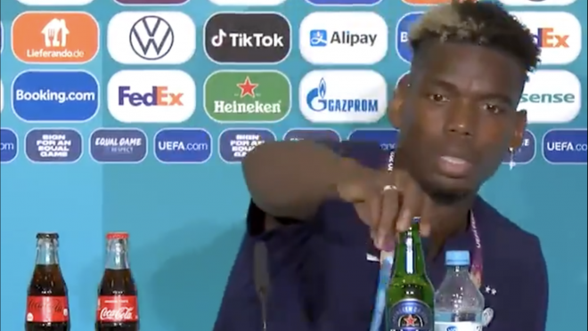Paul Pogba Says No Heineken 