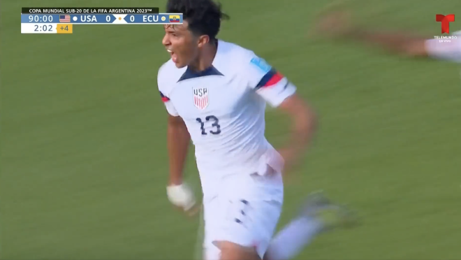 Jonathan Gomez goal vs Ecuador