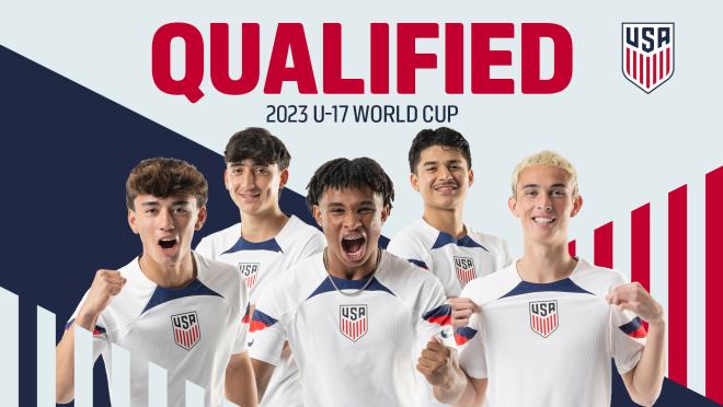 The United States qualifies for U17 Men's World Cup