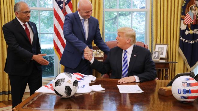 Gianni Infantino Trump