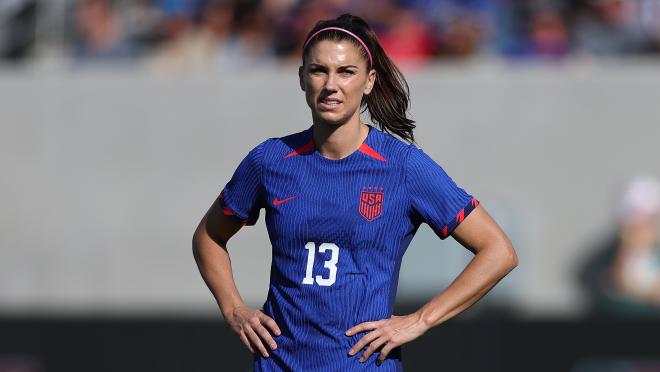 Why is Alex Morgan not playing in Gold Cup