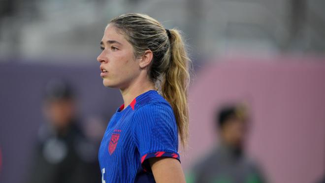 Korbin Albert benched for SheBelieves Cup semifinal