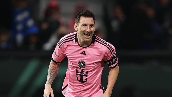 Messi assist vs Al Hilal