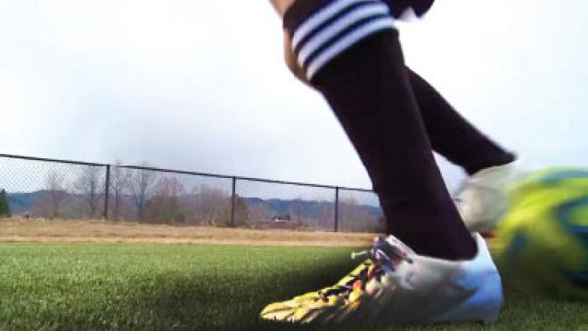 Behind Foot Flick Soccer Skills Video