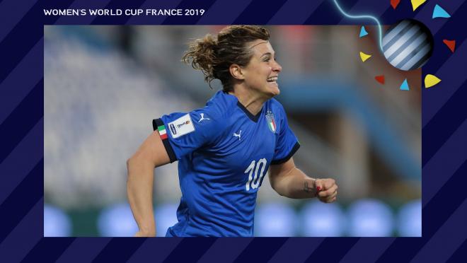 Cristiana Girelli Italy Women's World Cup