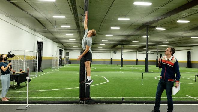 Pro Soccer Fitness Test, Vertical Jump