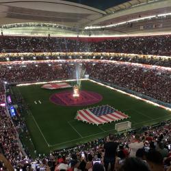 Fan's perspective at USA vs England