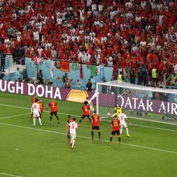 Abdelhamid Sabiri scores outrageous free kick as Morocco beats Belgium