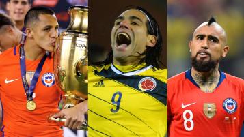 Colombia and Chile out of World Cup