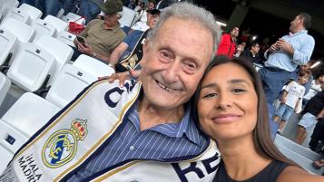 Granddaughter takes grandpa to Real Madrid