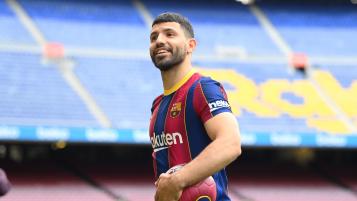 Primer Gol De Agüero Con Barcelona Primer Gol De Agüero Con Barcelona