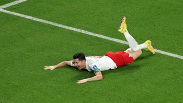Primer gol de Robert Lewandowski en un Mundial