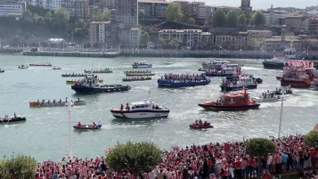 Athletic Club water parade