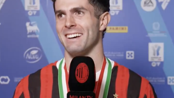 Pulisic speaking Italian