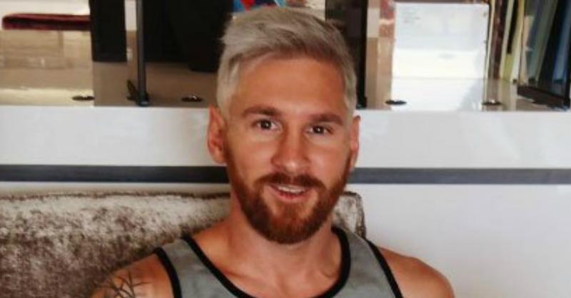 Messi Is Blonde Now And It S Freaking Us Out
